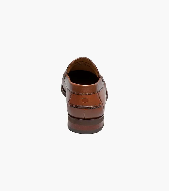 Florsheim Dress Shoes Berkley Flex Moc Toe Penny Loafer Cognac Multi 8211 Men