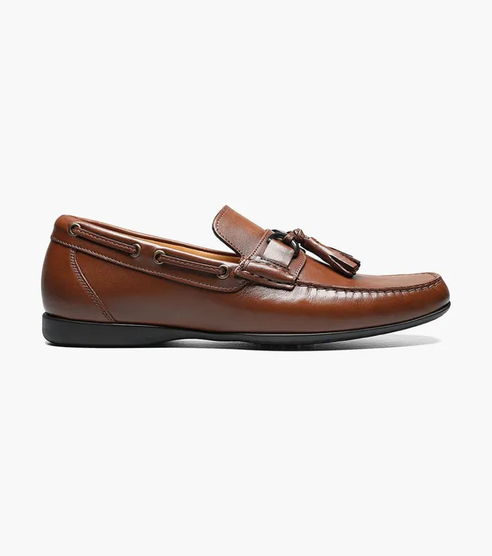 Florsheim Dress Shoes Cassio Moc Toe Tassel Loafer Cognac 8211 Men