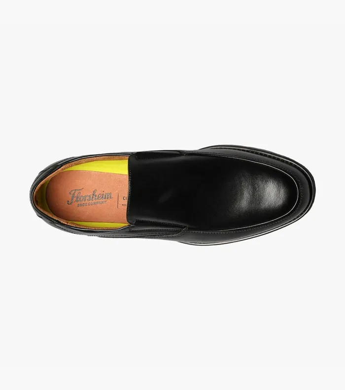 Florsheim Dress Shoes Center Moc Toe Slip On Black 8211 Men