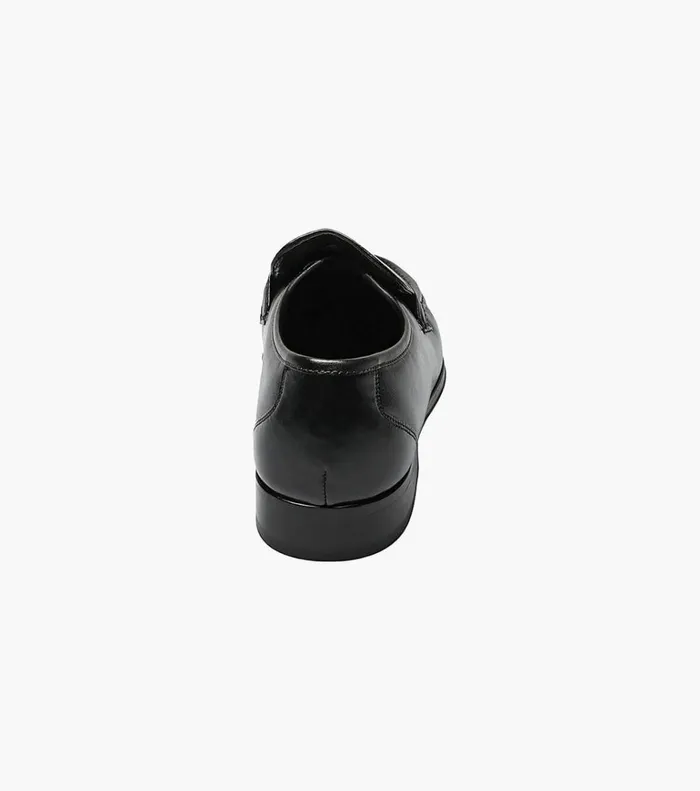 Florsheim Dress Shoes Como Moc Toe Strap Loafer Black 8211 Men