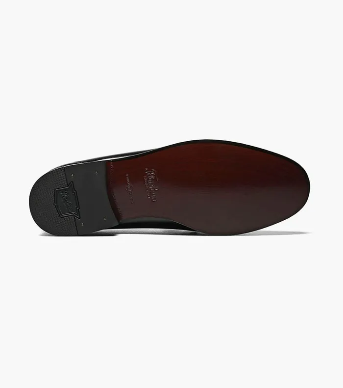 Florsheim Dress Shoes Como Moc Toe Strap Loafer Black 8211 Men