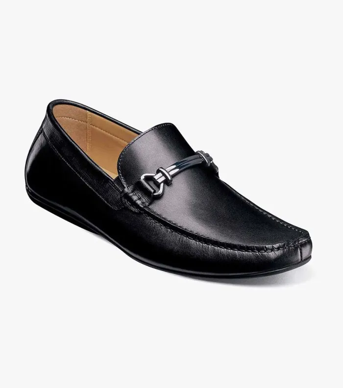 Florsheim Dress Shoes Dubino Moc Toe Bit Loafer Black 8211 Men