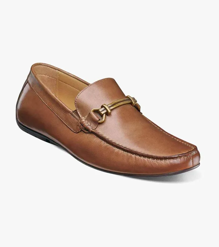 Florsheim Dress Shoes Dubino Moc Toe Bit Loafer Cognac 8211 Men