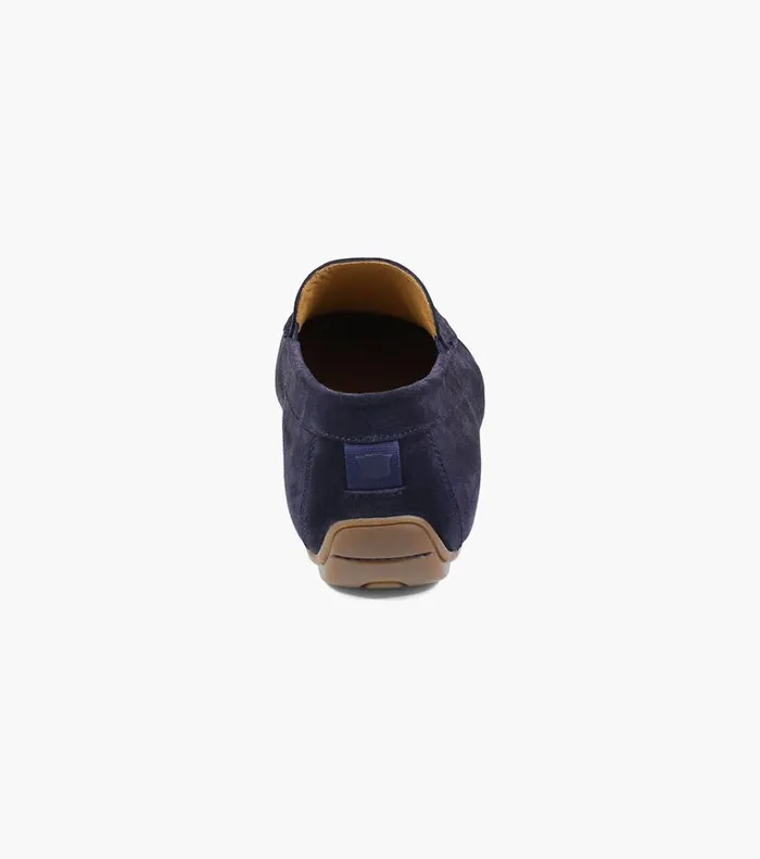 Florsheim Dress Shoes Dubino Moc Toe Venetian Slip On Navy Suede 8211 Men
