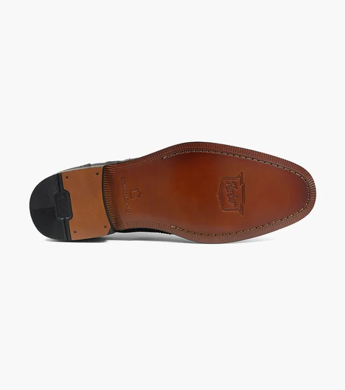Florsheim Dress Shoes Jetson Wingtip Monk Strap Black 8211 Men