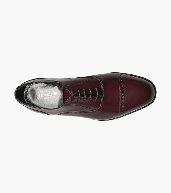 Florsheim Dress Shoes Lexington Cap Toe Oxford Burgundy 8211 Men