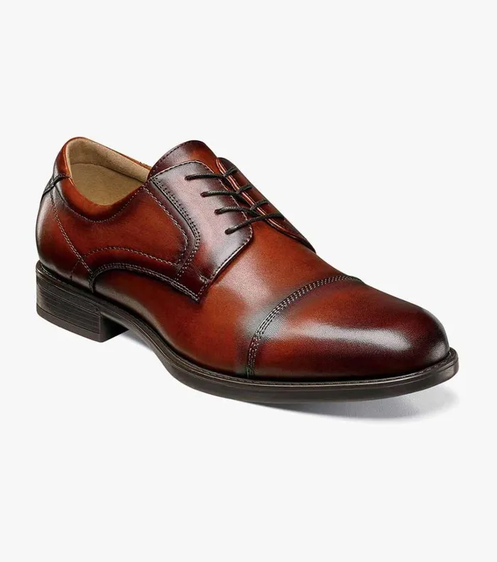 Florsheim Dress Shoes Midtown Cap Toe Oxford Cognac 8211 Men