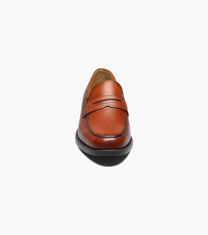 Florsheim Dress Shoes Midtown Moc Toe Penny Loafer Cognac 8211 Men