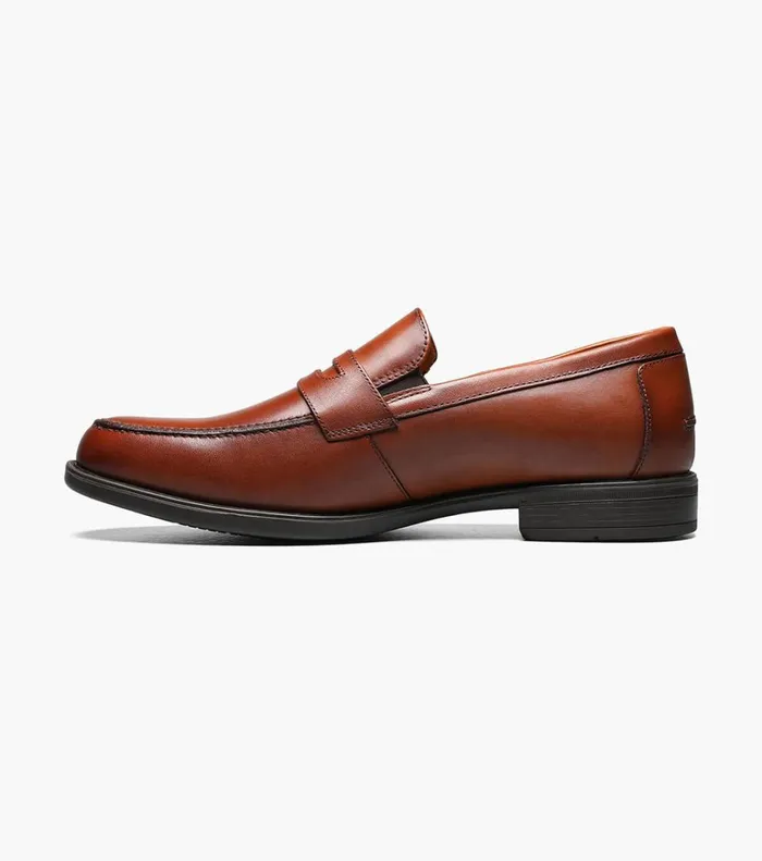 Florsheim Dress Shoes Midtown Moc Toe Penny Loafer Cognac 8211 Men
