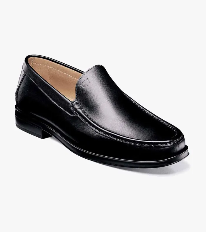 Florsheim Dress Shoes Palace Moc Toe Venetian Slip On Black 8211 Men