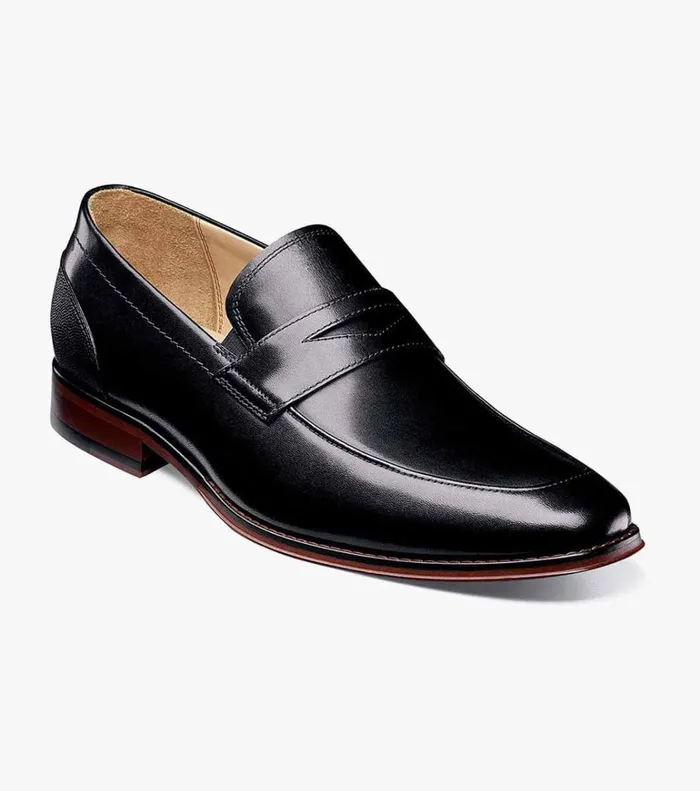 Florsheim Dress Shoes Palermo Moc Toe Penny Loafer Black 8211 Men