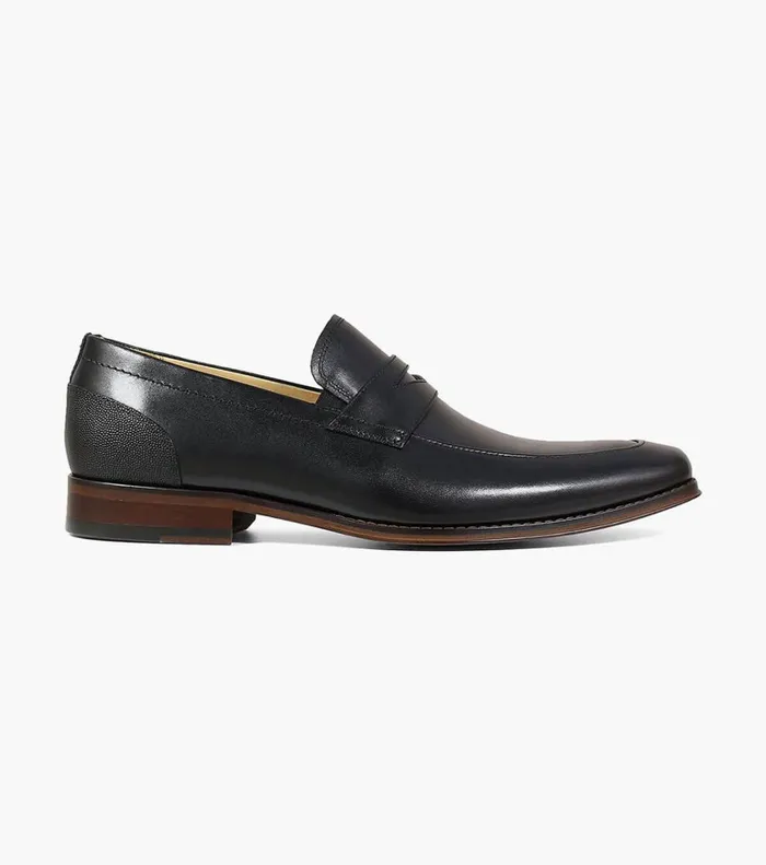 Florsheim Dress Shoes Palermo Moc Toe Penny Loafer Black 8211 Men