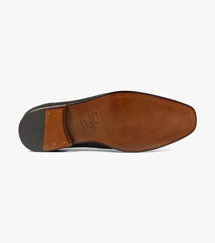 Florsheim Dress Shoes Palermo Moc Toe Penny Loafer Brown Suede 8211 Men