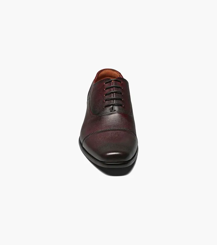Florsheim Dress Shoes Postino Cap Toe Balmoral Oxford Burgundy 8211 Men
