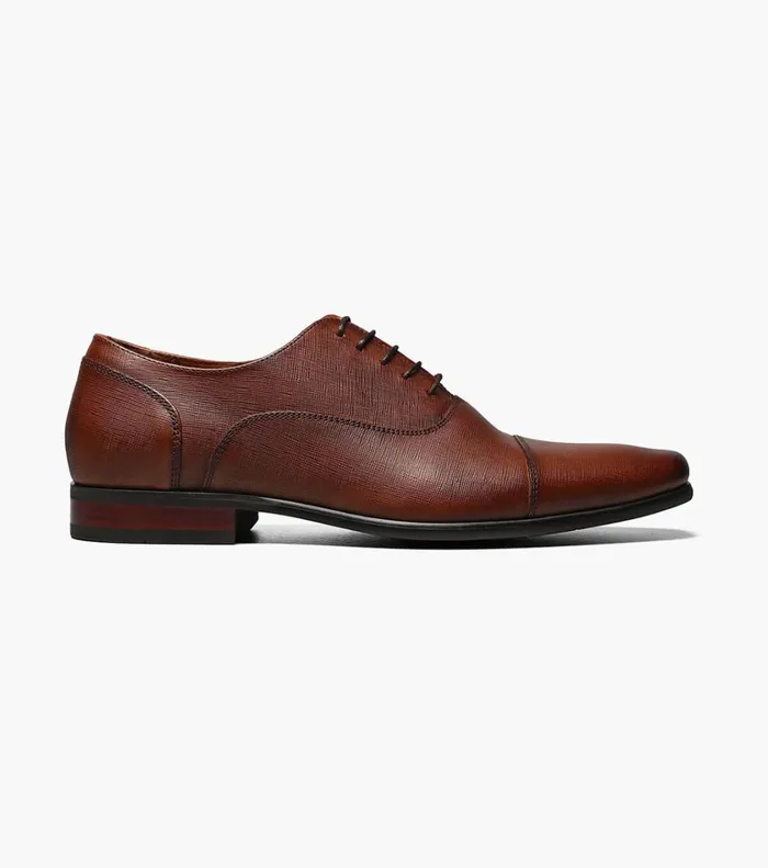Florsheim Dress Shoes Postino Cap Toe Balmoral Oxford Cognac 8211 Men