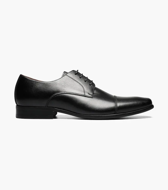 Florsheim Dress Shoes Postino Cap Toe Oxford Black Smooth 8211 Men