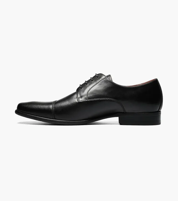 Florsheim Dress Shoes Postino Cap Toe Oxford Black Smooth 8211 Men