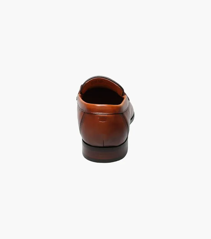 Florsheim Dress Shoes Postino Moc Toe Bit Slip On Cognac 8211 Men