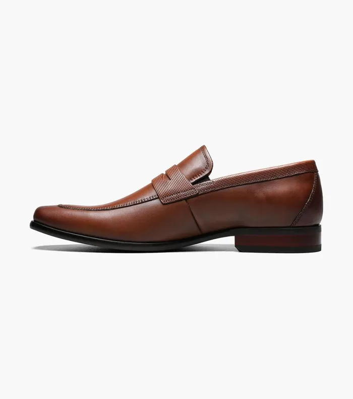 Florsheim Dress Shoes Postino Moc Toe Penny Loafer Cognac 8211 Men