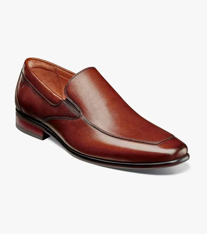 Florsheim Dress Shoes Postino Moc Toe Venetian Slip On Cognac 8211 Men