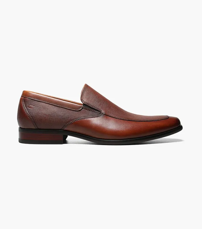 Florsheim Dress Shoes Postino Moc Toe Venetian Slip On Cognac 8211 Men