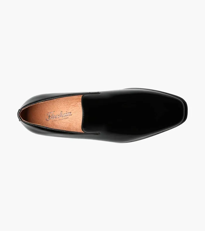Florsheim Dress Shoes Postino Plain Toe Slip On Black Patent 8211 Men