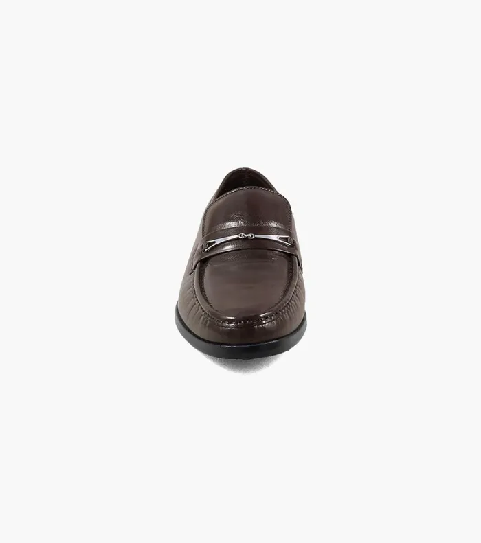 Florsheim Dress Shoes Rovito Moc Toe Bit Loafer Brown 8211 Men