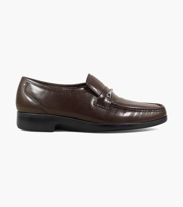 Florsheim Dress Shoes Rovito Moc Toe Bit Loafer Brown 8211 Men