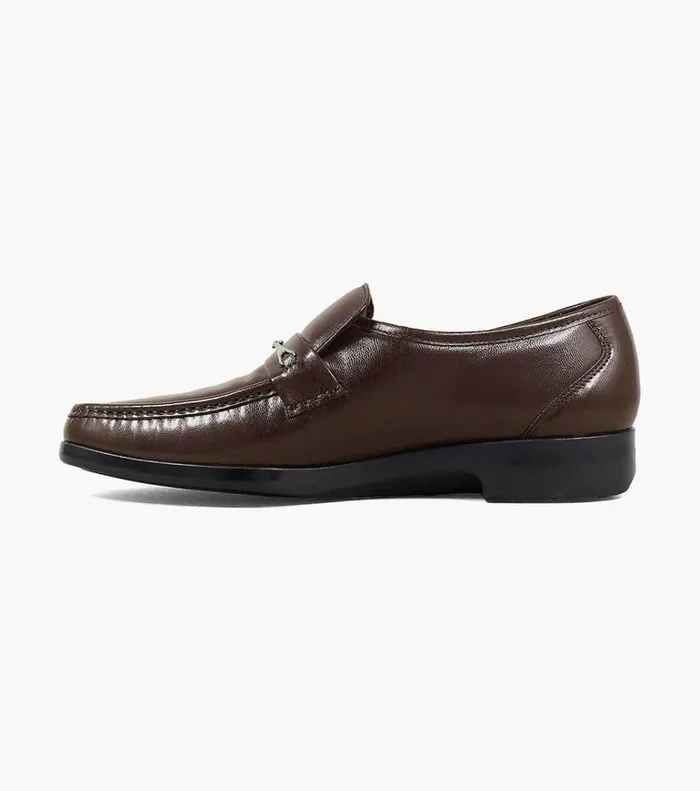 Florsheim Dress Shoes Rovito Moc Toe Bit Loafer Brown 8211 Men