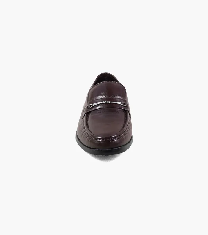 Florsheim Dress Shoes Rovito Moc Toe Bit Loafer Burgundy 8211 Men