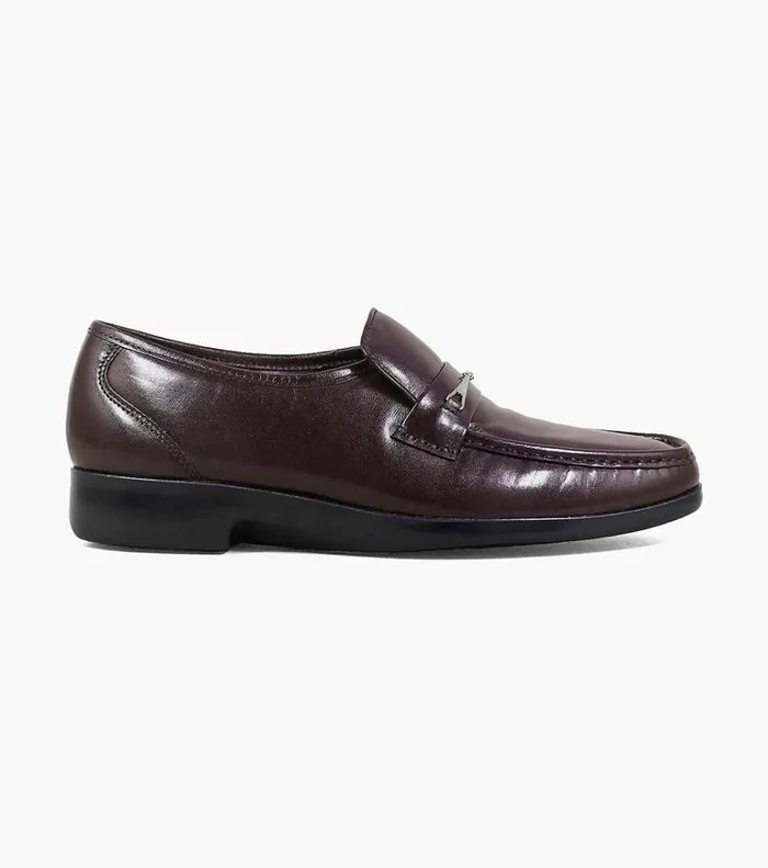 Florsheim Dress Shoes Rovito Moc Toe Bit Loafer Burgundy 8211 Men