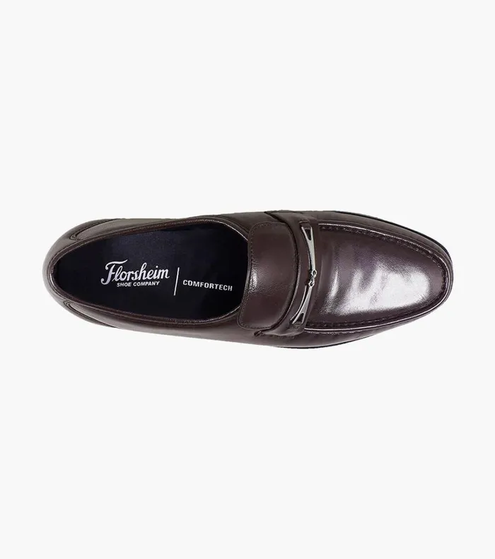 Florsheim Dress Shoes Rovito Moc Toe Bit Loafer Burgundy 8211 Men