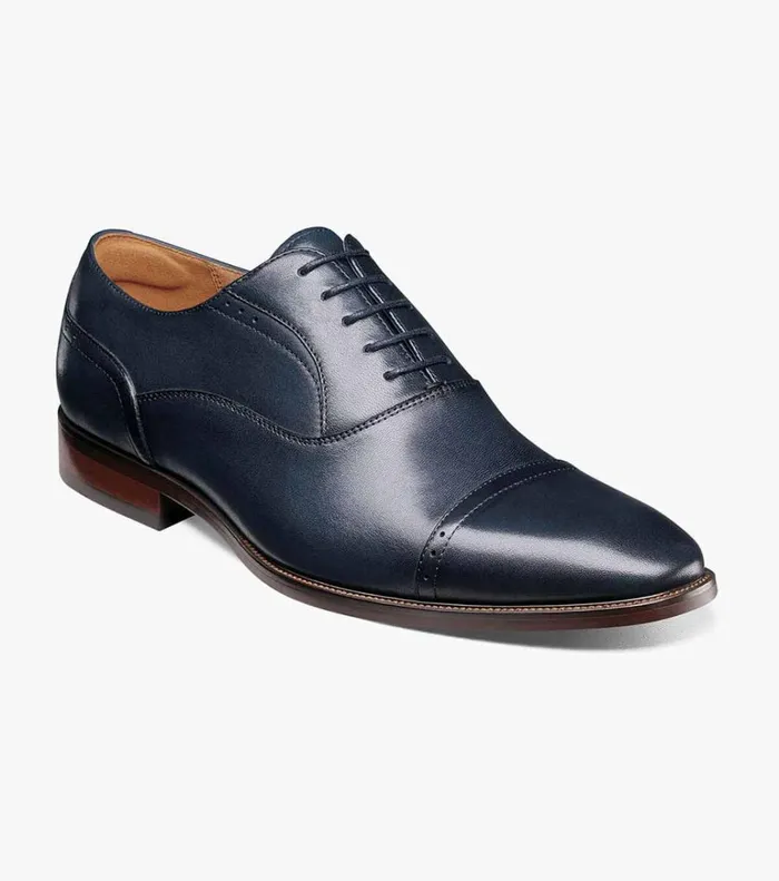 Florsheim Dress Shoes Sorrento Cap Toe Oxford Navy 8211 Men