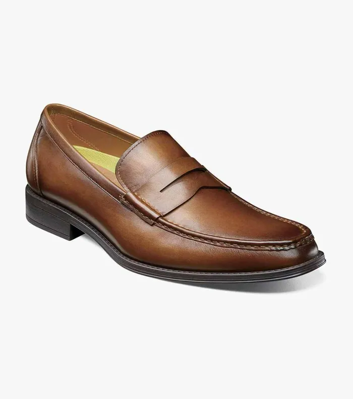 Florsheim Florsheim Comfortech Amelio Moc Toe Penny Loafer Cognac 8211 Men