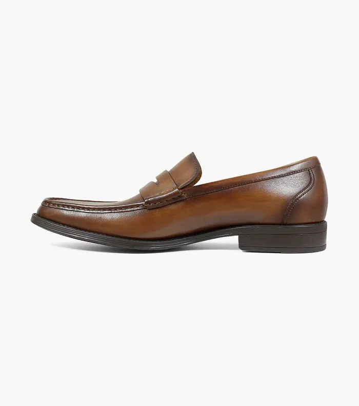 Florsheim Florsheim Comfortech Amelio Moc Toe Penny Loafer Cognac 8211 Men