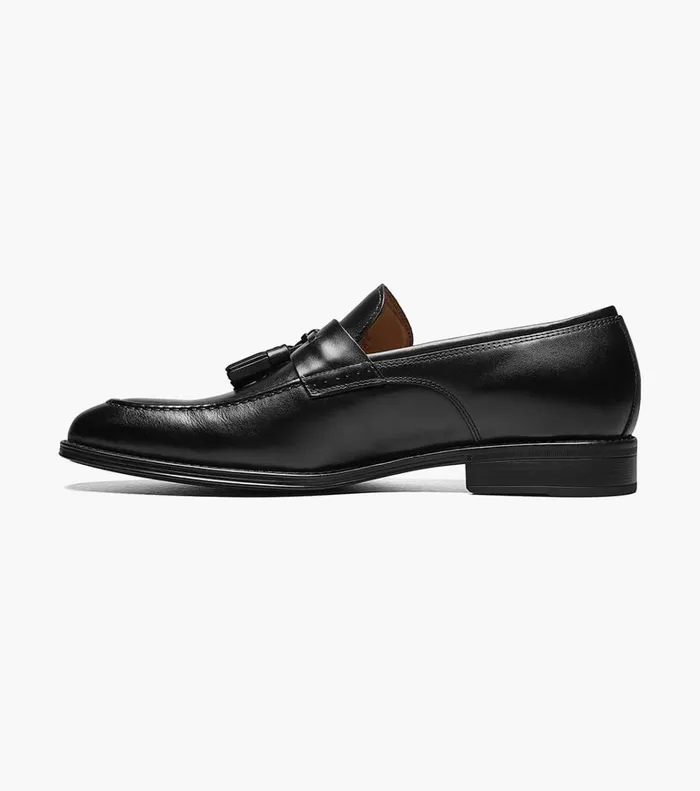 Florsheim Florsheim Comfortech Amelio Moc Toe Tassel Slip On Black 8211 Men