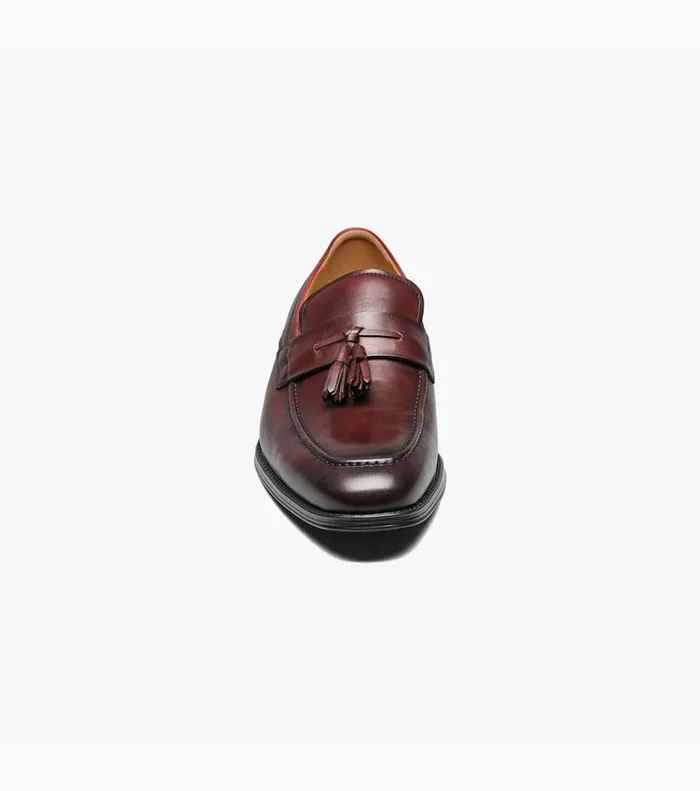 Florsheim Florsheim Comfortech Amelio Moc Toe Tassel Slip On Burgundy 8211 Men