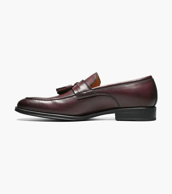 Florsheim Florsheim Comfortech Amelio Moc Toe Tassel Slip On Burgundy 8211 Men