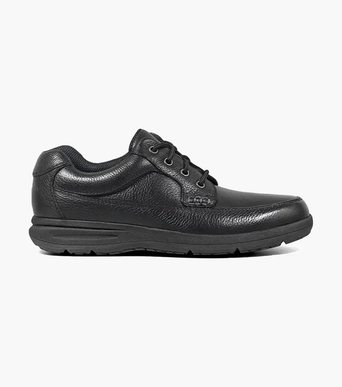 Florsheim Florsheim Comfortech Cavin Moc Toe Lace Up Black Tumbled 8211 Men