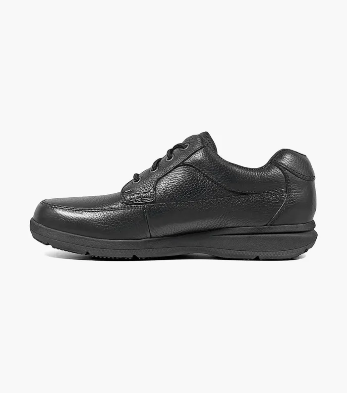 Florsheim Florsheim Comfortech Cavin Moc Toe Lace Up Black Tumbled 8211 Men