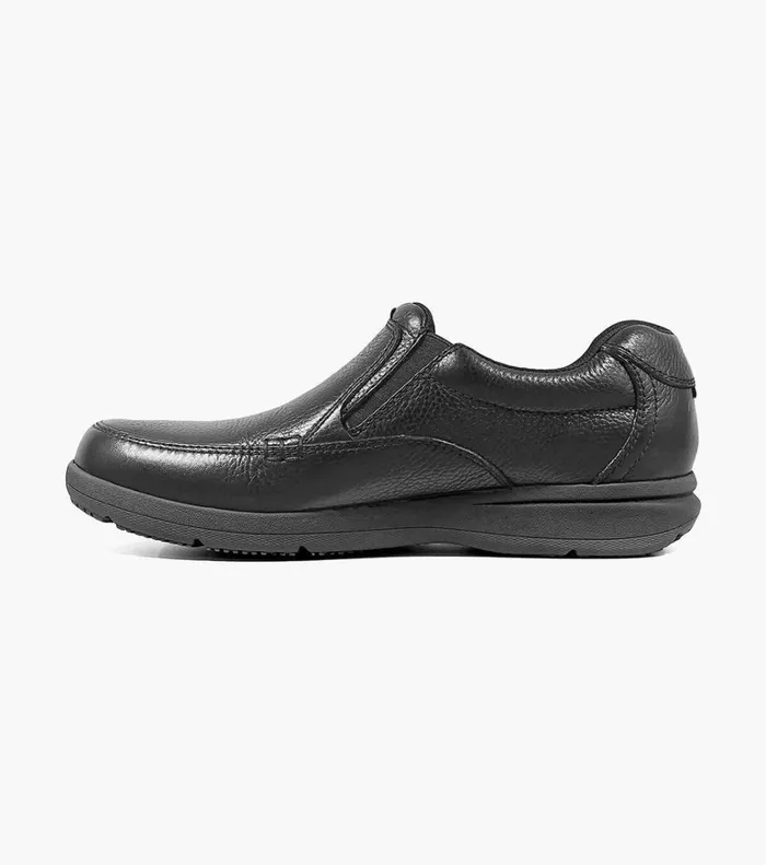 Florsheim Florsheim Comfortech Cavin Moc Toe Slip On Black Tumbled 8211 Men