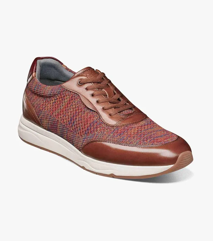 Florsheim Florsheim Comfortech Formula Knit Moc Toe Lace Up Sneaker Cognac Multi 8211 Men Florsheim Florsheim Comfortech Formula Knit Moc Toe Lace Up Sneaker Cognac Multi 8211 Men