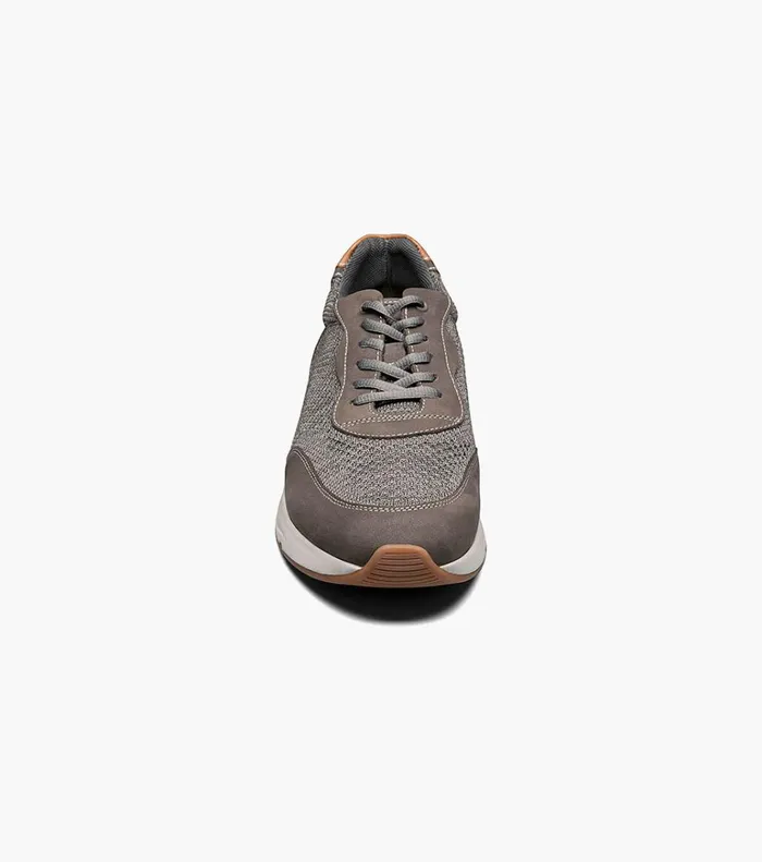 Florsheim Florsheim Comfortech Formula Knit Moc Toe Lace Up Sneaker Gray 8211 Men