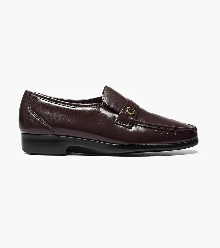 Florsheim Florsheim Comfortech Riva Moc Toe Bit Loafer Burgundy 8211 Men