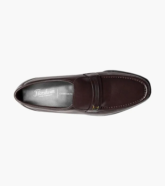 Florsheim Florsheim Comfortech Riva Moc Toe Bit Loafer Burgundy 8211 Men