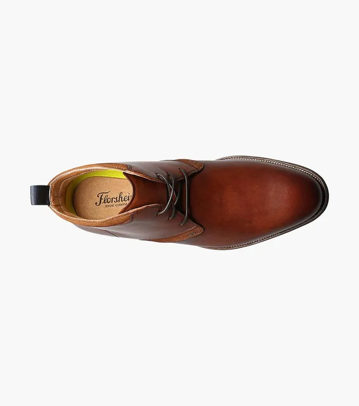 Florsheim Florsheim Comfortech Uptown Plain Toe Chukka Boot Cognac 8211 Men
