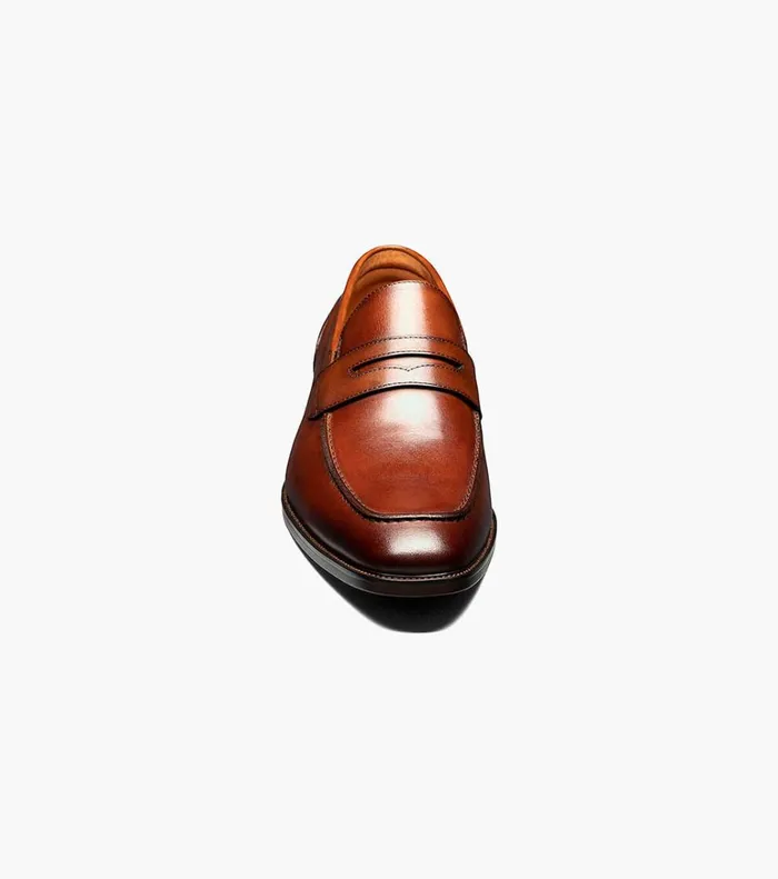 Florsheim Loafers and Slip Ons Sorrento Moc Toe Penny Loafer Cognac 8211 Men