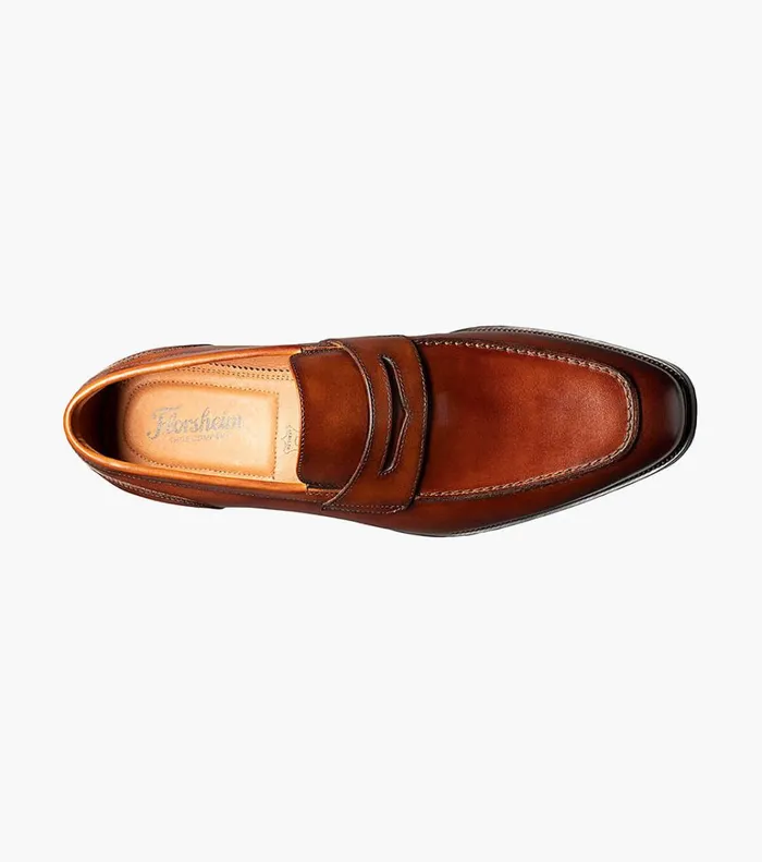 Florsheim Loafers and Slip Ons Sorrento Moc Toe Penny Loafer Cognac 8211 Men