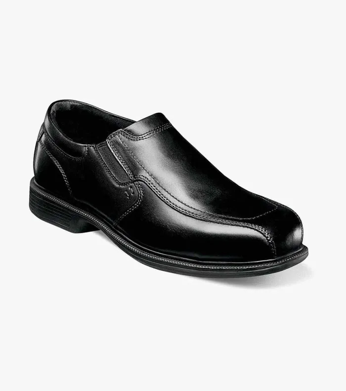 Florsheim Safety Shoes Coronis Steel Toe Bike Toe Slip On Black 8211 Men