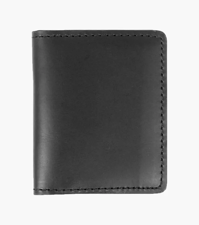 Florsheim Small Leather Goods Minimal Bifold Wallet Made In USA Black 8211 Men